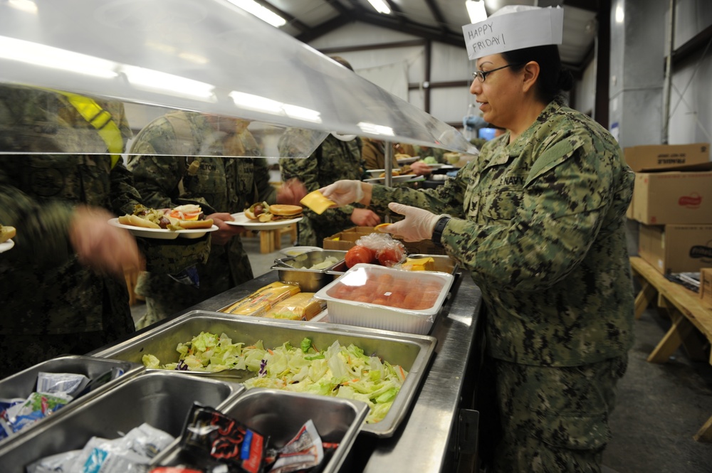 Culinary specialist keep battalion fed