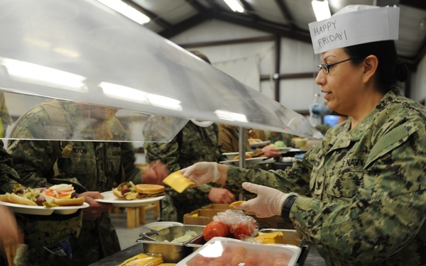 Culinary specialist keep battalion fed