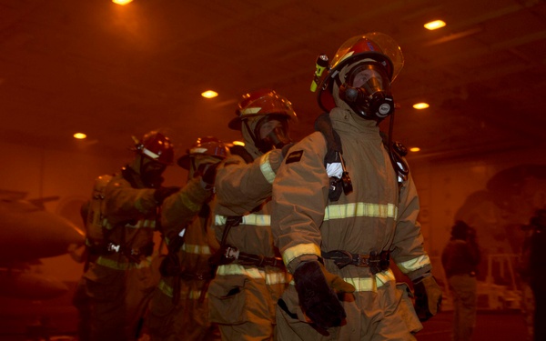 General quarters drill