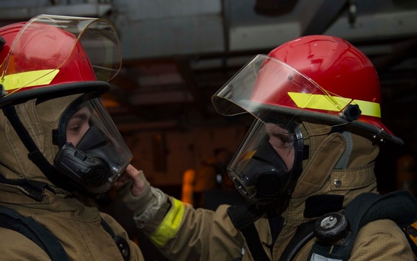 General quarters drill