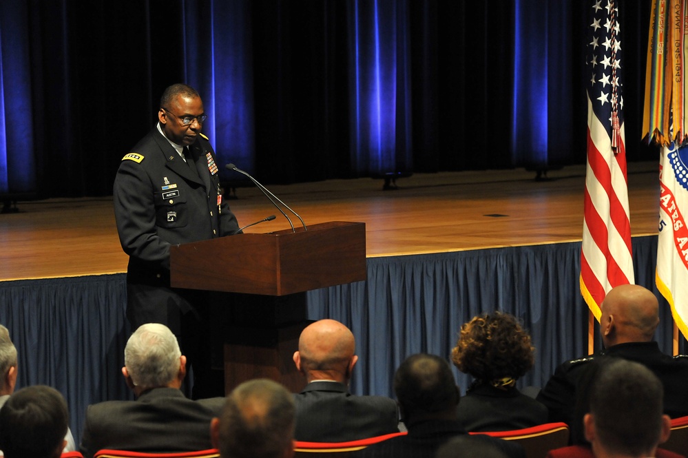 Farewell ceremony for Vice Chief of Staff of the Army, Gen. Lloyd J. Austin III