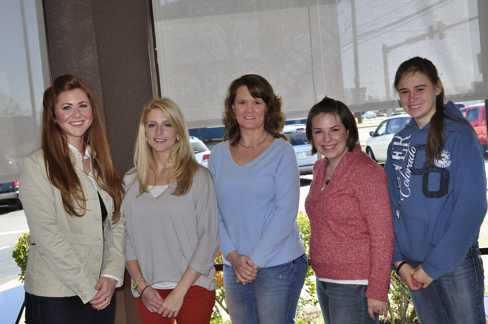 HMX-1 spouses meet outside the wire