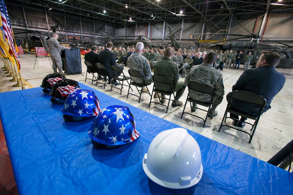 Groundbreaking ceremony held for new Army Aviation Support Facility