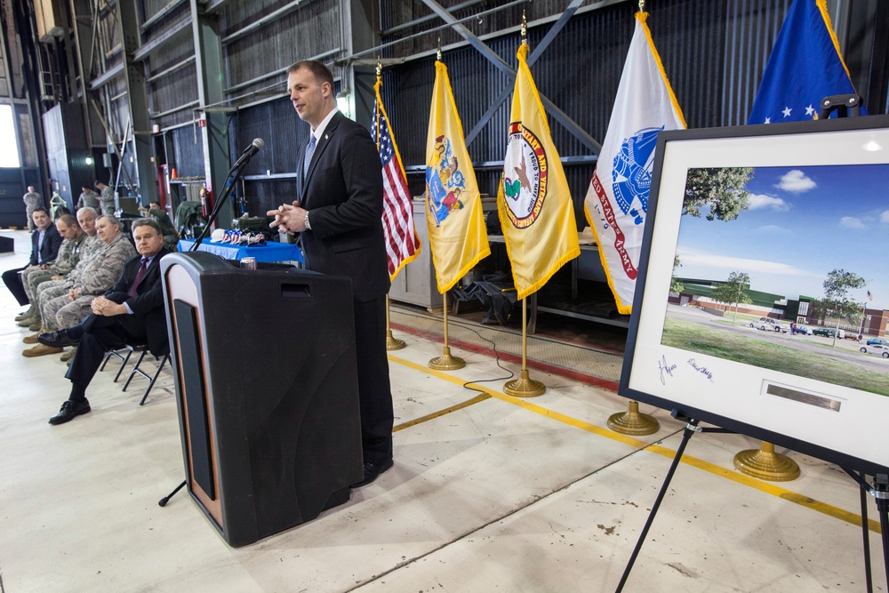 Groundbreaking ceremony held for new Army Aviation Support Facility