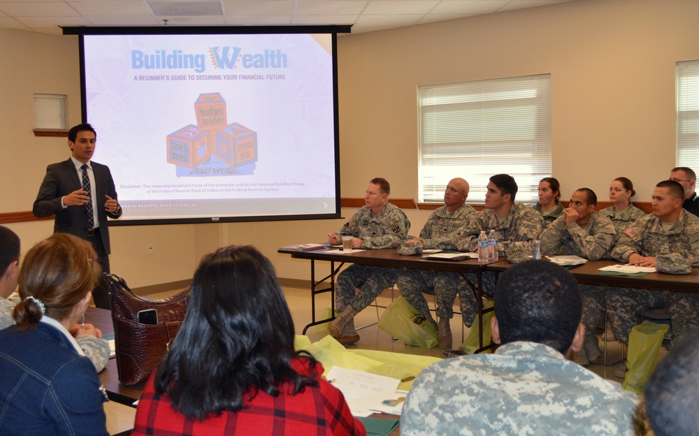 Building wealth in the Fort Bliss community