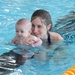 Parents and babies make a splash