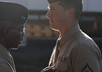 Marine awarded Navy and Marine Corps Medal for lifesaving efforts in Afghanistan