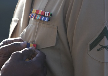 Marine awarded Navy and Marine Corps Medal for lifesaving efforts in Afghanistan