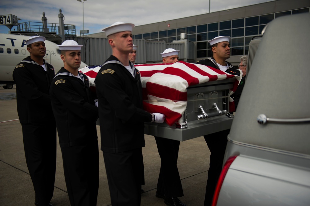 USS Monitor funeral