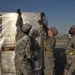 Crucial delivery for combat troops