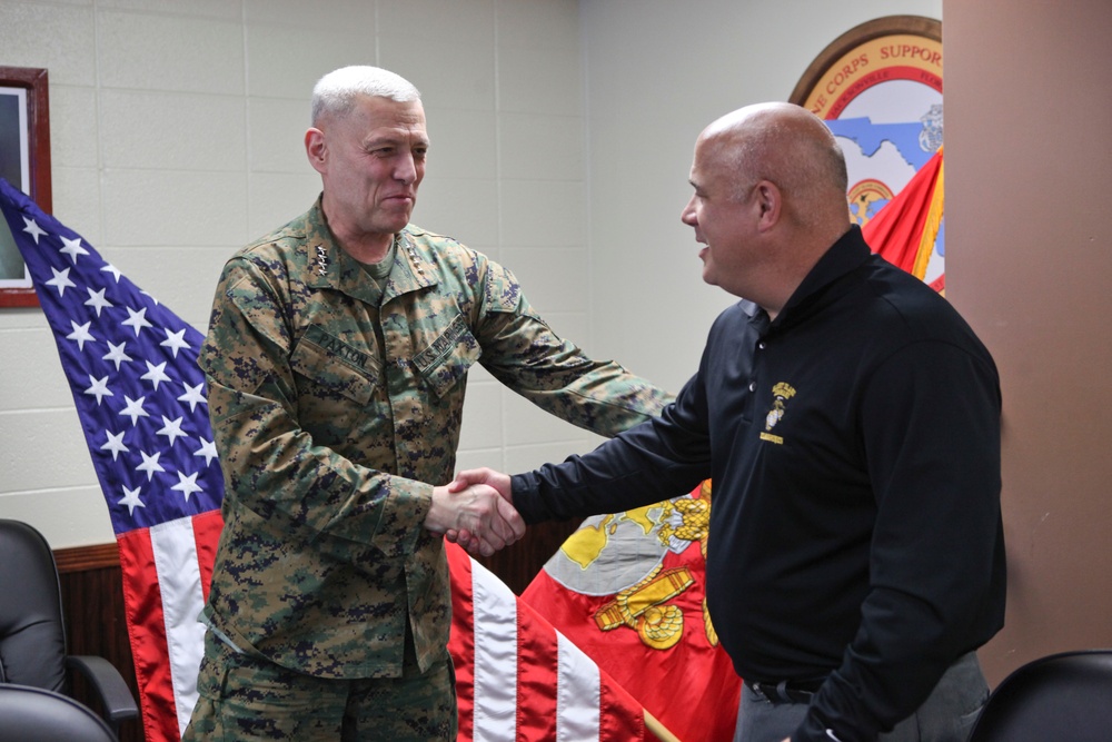 40 Years of Federal Length of Service pin ceremony