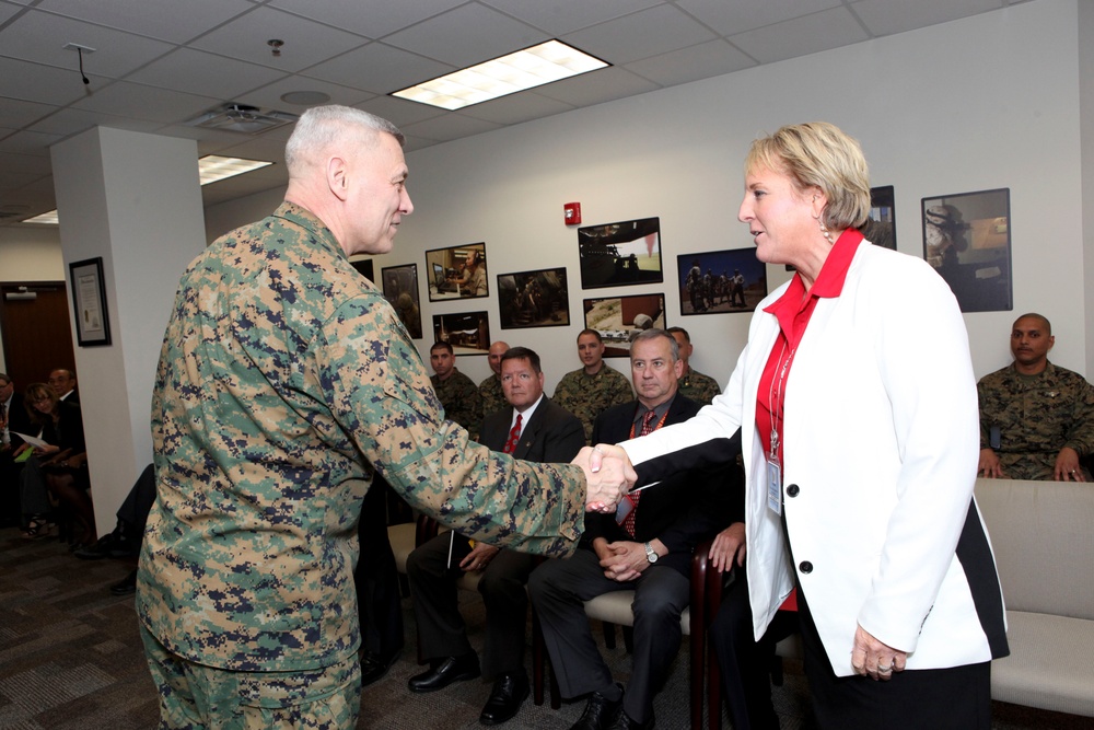 40 Years of Federal Length of Service pin ceremony