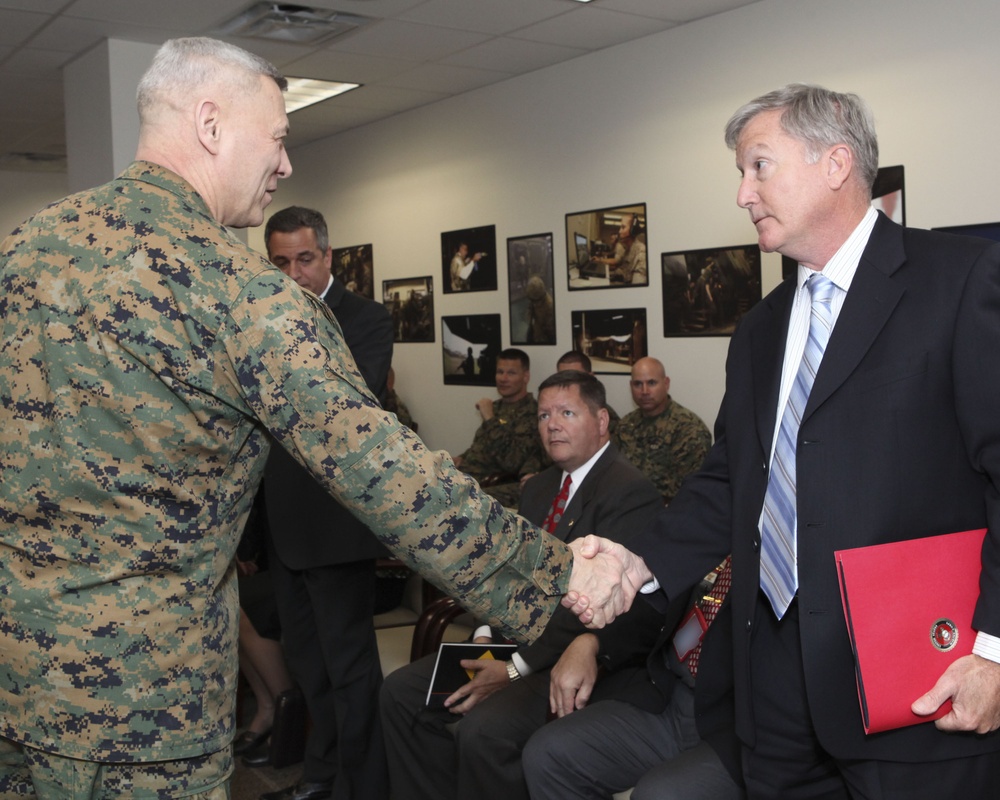 40 Years of Federal Length of Service pin ceremony