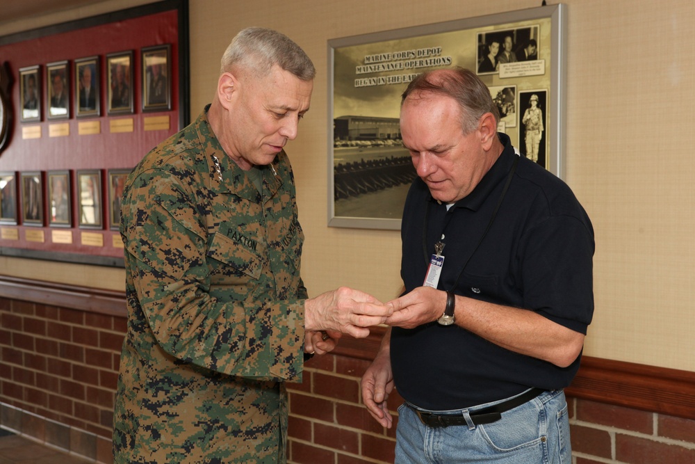 40 Years of Federal Length of Service pin ceremony