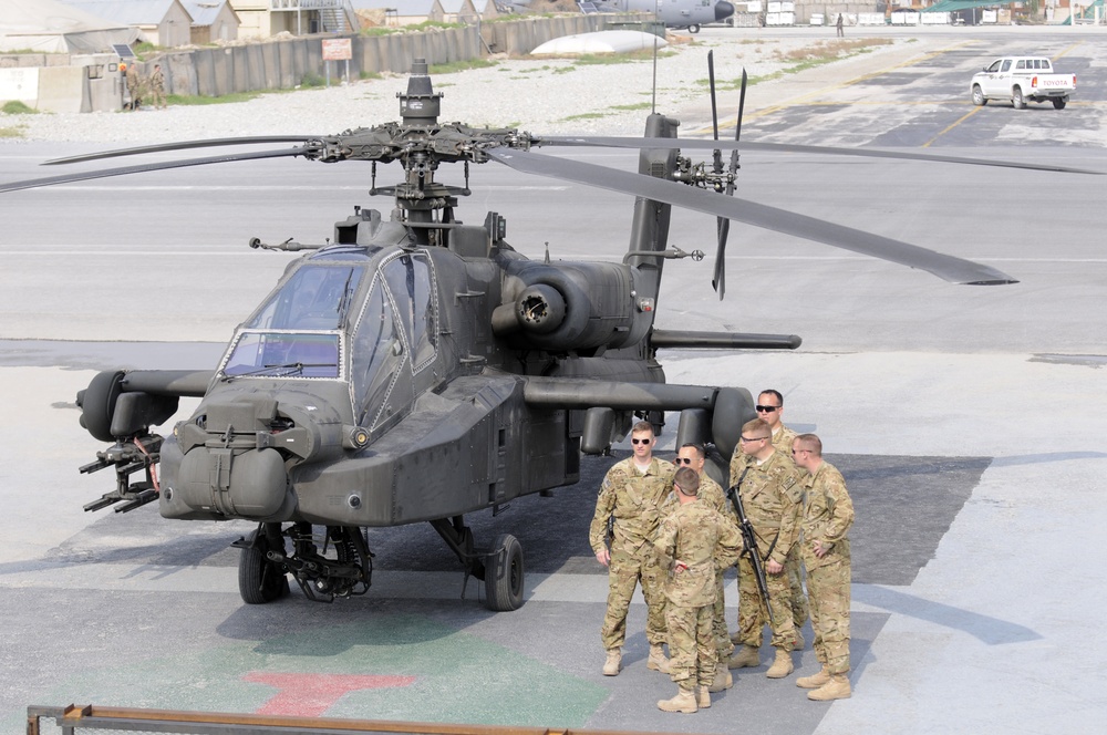 Secretary of defense visits Jalalabad Airfield, Afghanistan