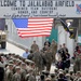 Secretary of defense visits Jalalabad Airfield, Afghanistan