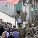 Secretary of defense visits Jalalabad Airfield, Afghanistan