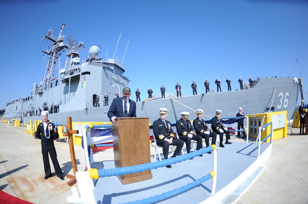 USS Underwood decommissioning