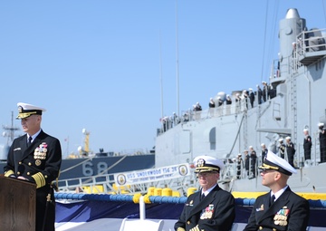 USS Underwood decommissioning