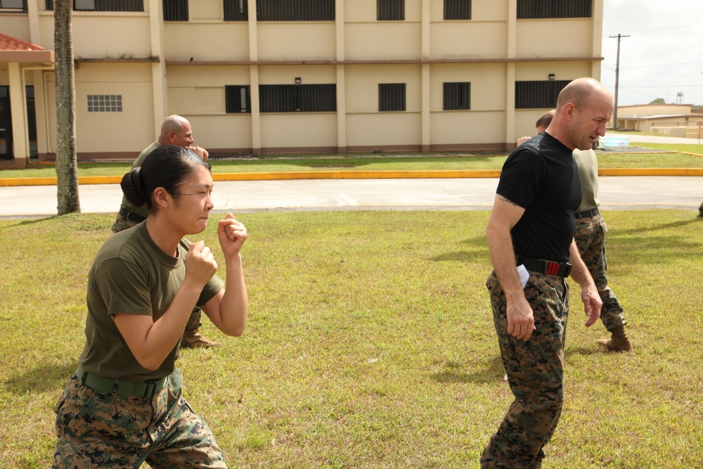 Marines hone their martial arts skills on Guam naval base