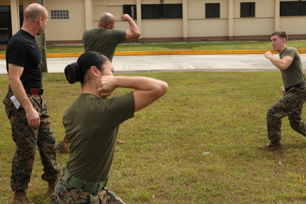 Marines hone their martial arts skills on Guam naval base