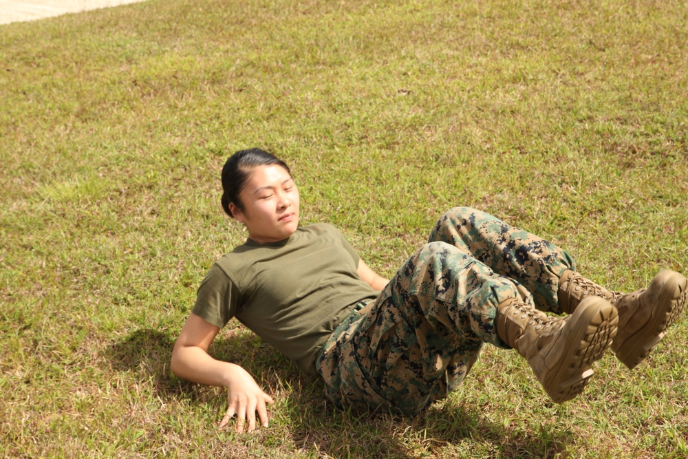 Marines hone their martial arts skills on Guam naval base