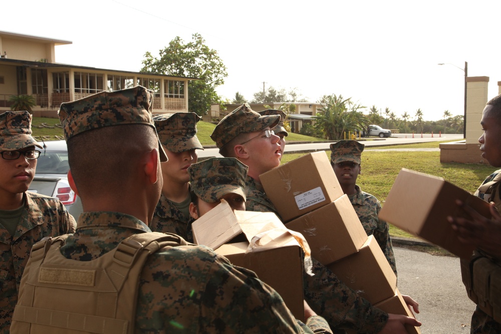 Marines hone their martial arts skills on Guam naval base