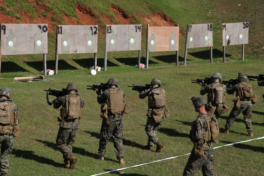 Marines team up with Guam’s SWAT in marksmanship training