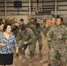 Marines help Yigo celebrate during Guam’s National Guard send-off