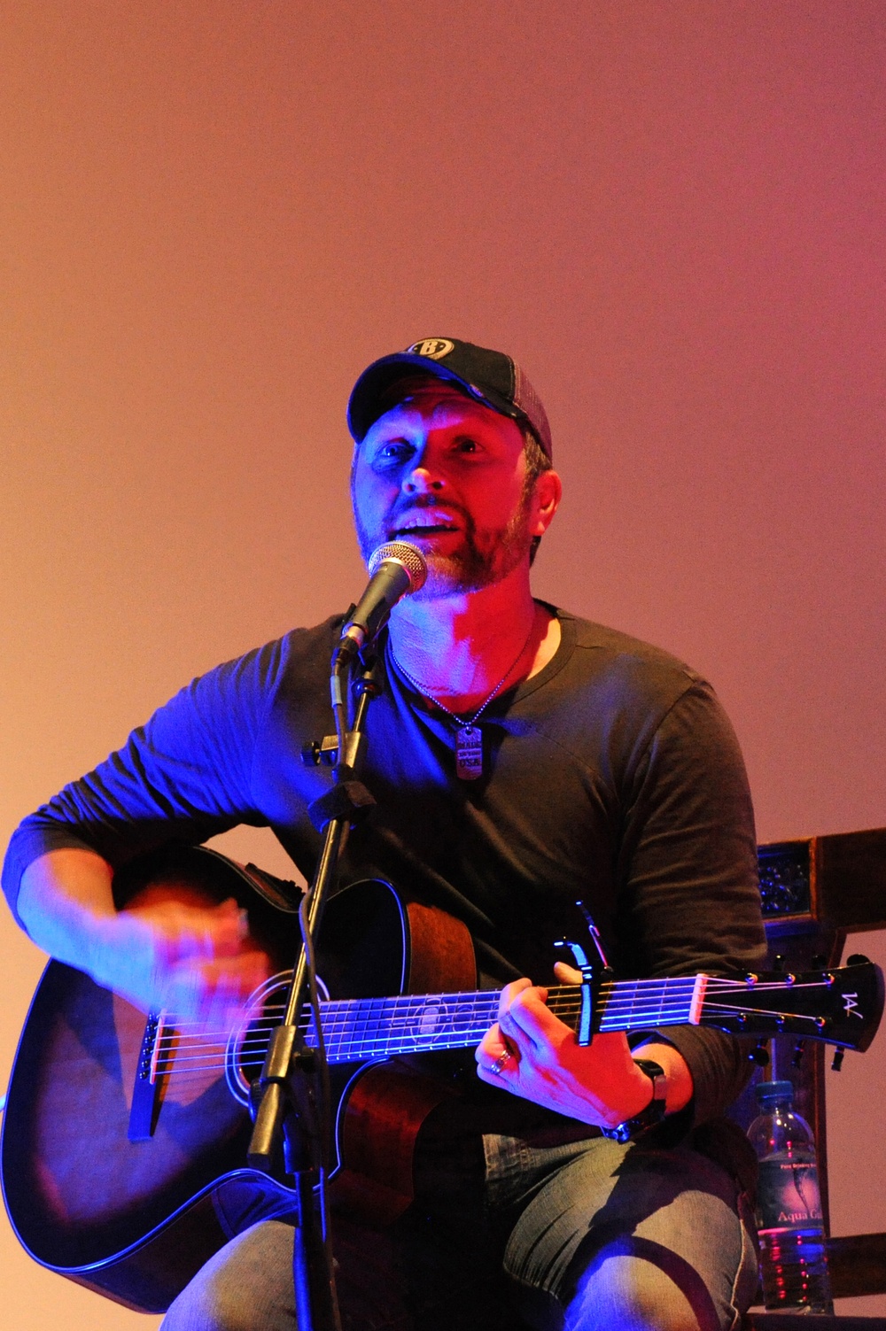 Country singer Craig Morgan visits 'The Rock'