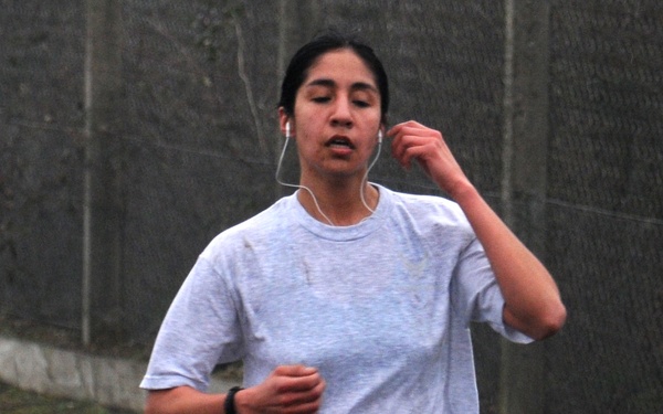 Team Mildenhall runs to increase fitness