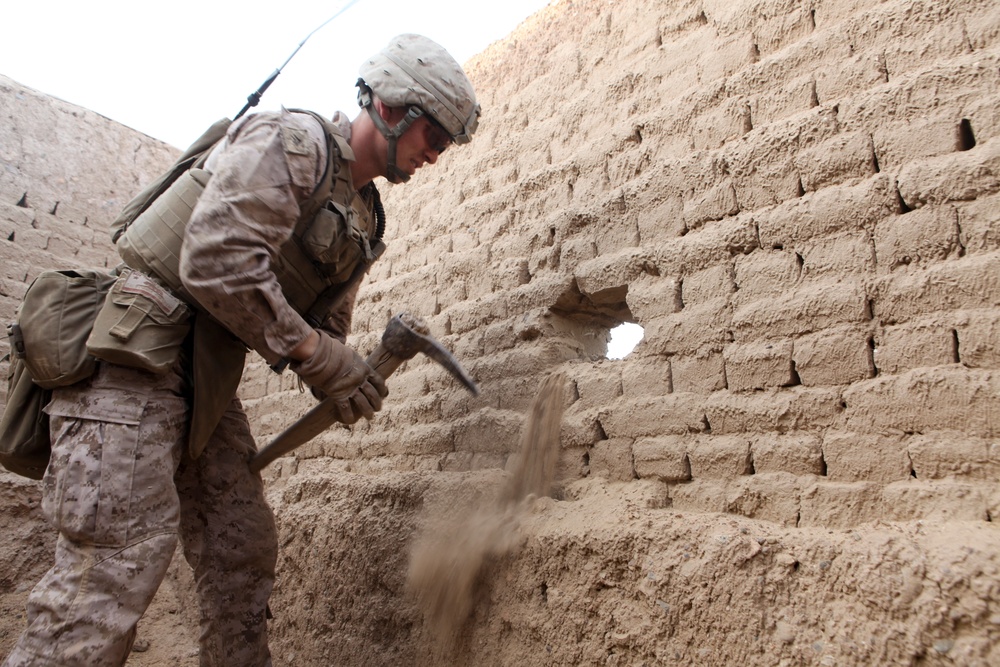 Piercing the wall