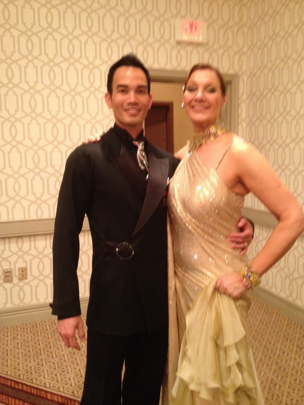 Ballroom dancing motivates civil affairs officer into new lifestyle change