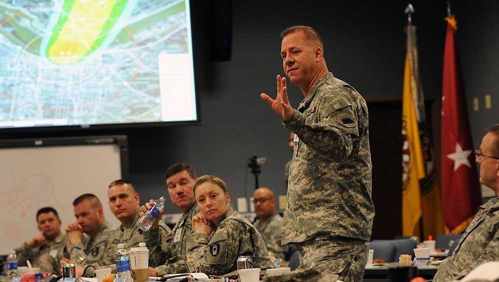 JTF-CS hosts 100-plus federal, state homeland response leaders at 'complex catastrophe' exercise