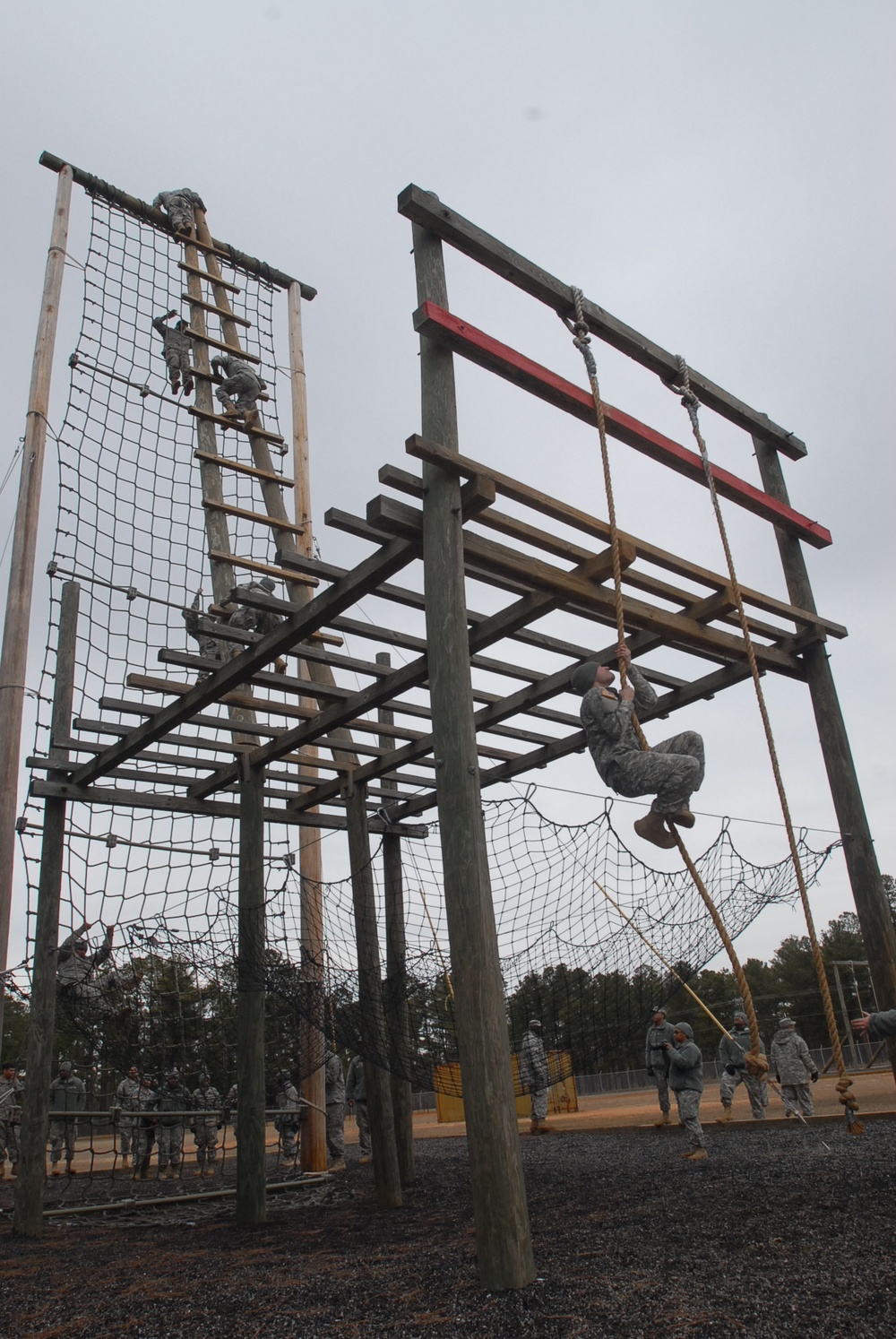 Army Reserve soldiers build confidence at Fort Bragg