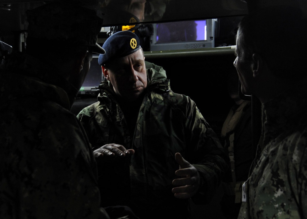 Swedish navy visits Riverine Squadron and Navy EOD unit