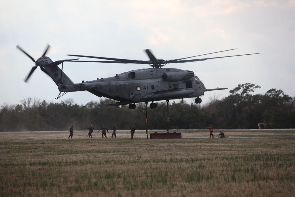 Convoy operation looks to the skies