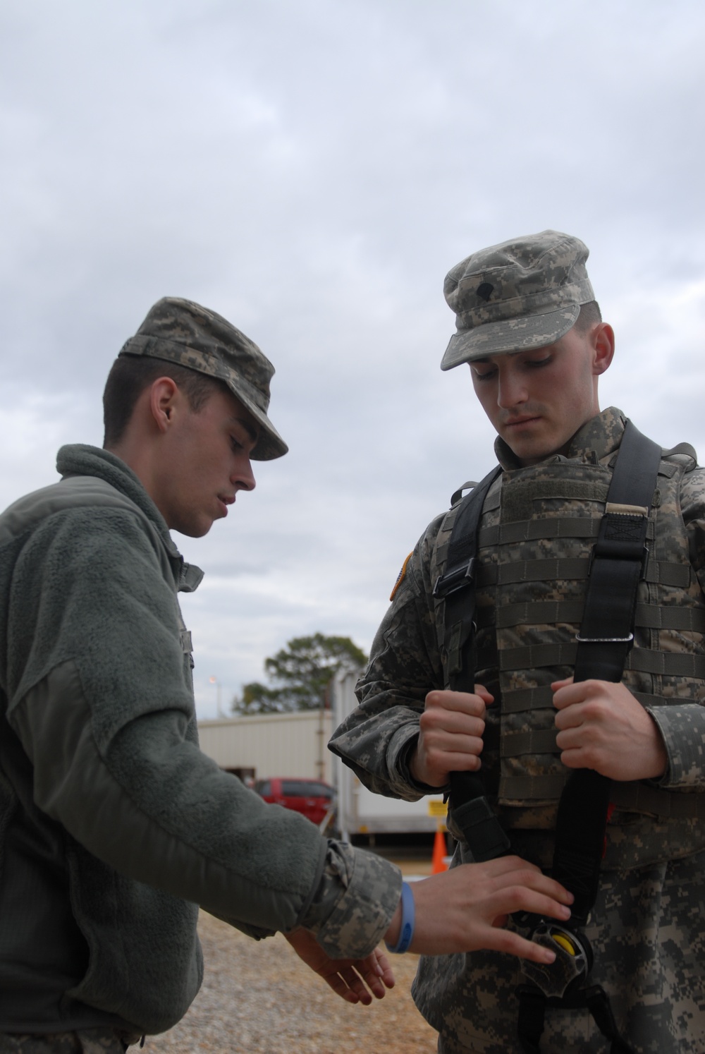 Transportation Company prepares for deployment with training in the field