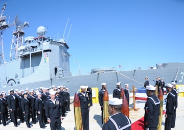 USS Underwood decommissioning ceremony