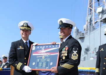 USS Underwood decommissioning ceremony
