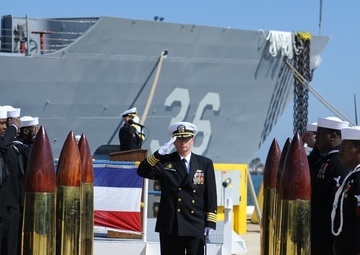 USS Underwood decommissioning ceremony