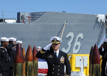 USS Underwood decommissioning ceremony