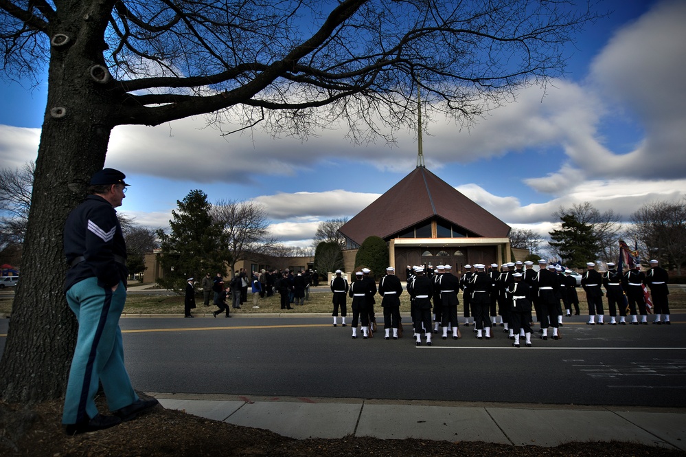 Military funeral for 2 USS Monitor sailors