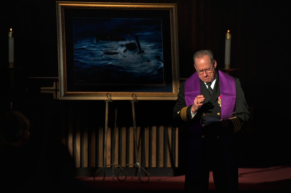 Memorial service for 2 USS Monitor sailors