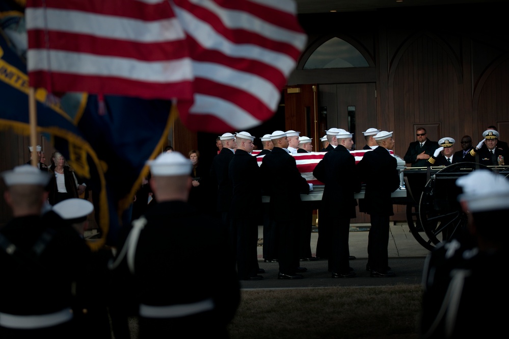 Military funeral for 2 USS Monitor sailors