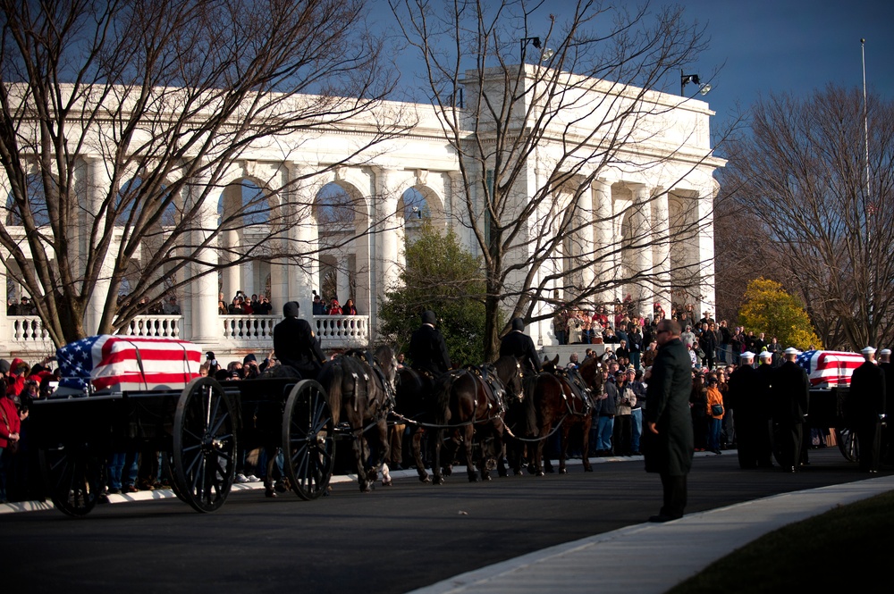 Military funeral for 2 USS Monitor sailors