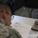 Soldiers take exam at 372nd Engineer Brigade's Best Warrior Competition