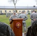 Change of responsibililty ceremony HHC USAG Vicenza