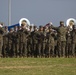 Change of command at Camp Kinser