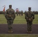 Change of command at Camp Kinser